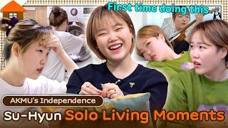 AKMU SU-HYUN begins her first-ever solo living experience 