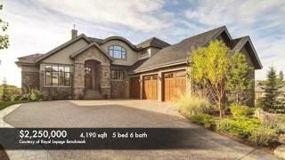 8 Most Expensive Homes in Springbank Hill - Calgary Luxury Real Estate Marketing by Ross PAVL