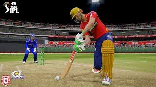 IPL 2025 - MI VS PBKS - New Teams Match HARDEST Difficulty - Cricket 24  #highlights - DIGITAL ZAIN