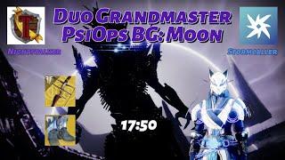 Duo Grandmaster Nightfall Psi-Ops Battleground: Moon (featuring @ArcKellofStorms) [Destiny 2]