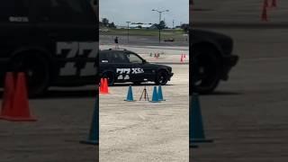 Trying not to spin tires, 3200 rpm converter #race #drift #autocross #nascar #ls1swap #drifting