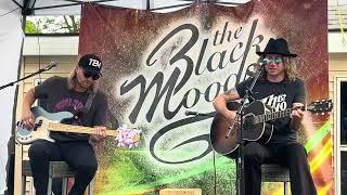 The Black Moods acoustic covering ‘Time After Time’ by Cyndi Lauper in Milwaukee, WI USA - 5.27.24