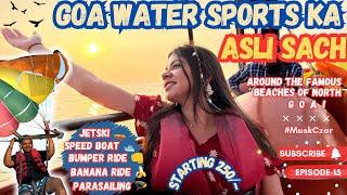 ‍️Water Sports in Goa ️ Best Price With Details | Parasailing 🪂| Jet Ski ️| Banana|Bumper