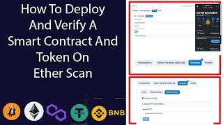 How to Deploy and Verify a Smart Contract / Token on Ether Scan 2025