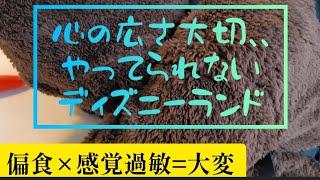 偏食と感覚過敏と付き合いながらのお出かけ️年始の混みには耐えられぬ【心の広さが必要なディズニーランド】