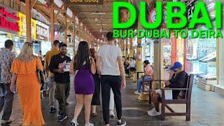 DUBAI BUR DUBAI TO DEIRA "Ferry Ride & Walk Tour via Dubai Gold Souq" (1.28.25: 4K-UHD)