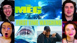 REACTING to *The Meg (2018)* BETTER THAN JAWS??!! (First Time Watching) Monster Movies