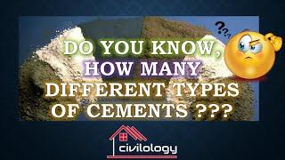 13+ Different types of cement / Uses of cement