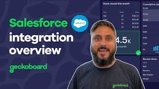 Make Salesforce dashboards with Geckoboard - share sales dashboards with your team in minutes