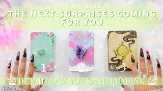 detailed afthe Next Unexpected Surprises coming 4 YOU(Pick A Card)‍⬛Tarot Reading🪄Psychic‍️