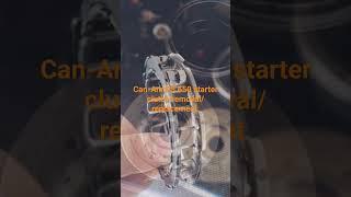 Can Am DS 650 starter clutch removal/ replacement. #Learning