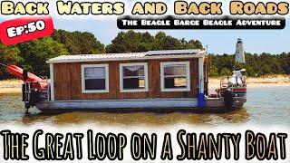 Ep:50 The Great Loop on a Shanty Boat | "Georgetown and the oldest lighthouse" | Time out of Mind