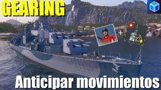 World Of warships Español: Gearing | Anticipar movimientos