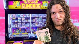 Pushing Prizes Over the Edge on Funko Funcade! ($50 Arcade Challenge)