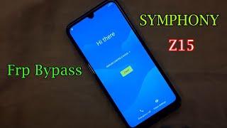 Symphony Z15 Frp Bypass Android 9.0 Pie Without PC