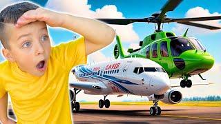 Airplanes, Helicopters and Things that Fly ️ Planes for Kids  Helicopters for Kids