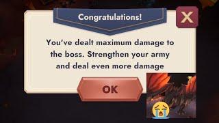 HOW TO BEAT THE BOSS DRAGON? KINGDOM CLASH