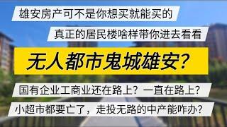 无人都市鬼城雄安？国有企业工商业还没入驻？小超市都亡了？走投无路中产咋办？#雄安 #北京房价 #上海房价 #中国经济 #倒闭  #房产  #裁员 #经济危机 #内卷 #失业 #经济下行 #鬼城