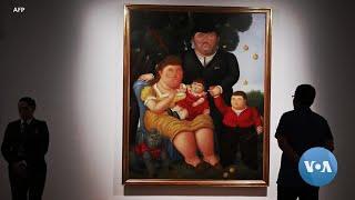 Colombian Artist Botero Gets Last Goodbye in His Birthplace | VOANews