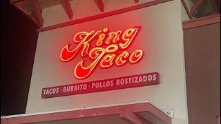 Live  KING TACO  LATE NIGHT MUNCHIES  #tacos #mukbang #420