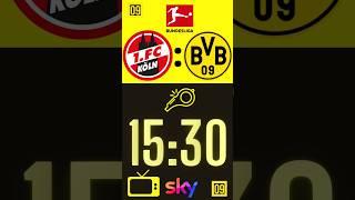 1. FC Köln gegen Borussia Dortmund #bvb #bvb #bvb09 #borussiadortmund #fcköln #1fcköln #bundesliga