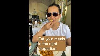 The right proportions for your meal