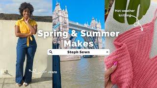 SEWING & KNITTING | Late spring and early summer projects