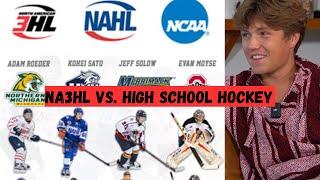 Auburn Burlison on transitioning from high school hockey to the NA3HL