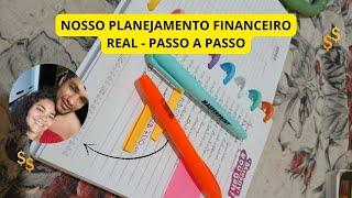 Nosso Planejamento Financeiro para 2025 (passo a passo real).