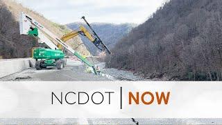 NCDOT Now: Feb. 14 - Interstate 40 to Reopen; USDOT Secretary Visits; Old Rail Cars; NCDOT Symposium