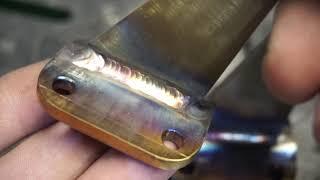 Сварка нержавейки с присадкой и без/Welding inox