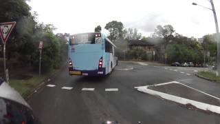 Bus and the roundabout