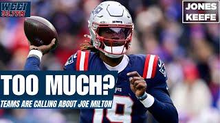 Patriots' asking price for Joe Milton III revealed | Jones & Keefe