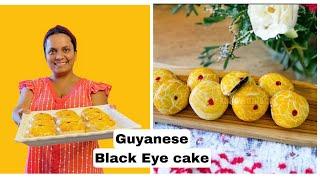 Guyanese Black Eye Cake || Chiney Cake #guyaneserecipe #Blackeyecake #pastries #snack