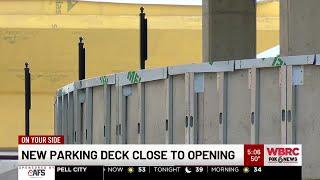 New parking deck close to opening at DCH Regional Medical Center