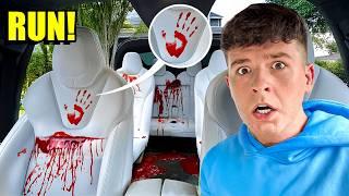 IF YOU SEE BLOOD on a TESLA, run.. (it's a trap)