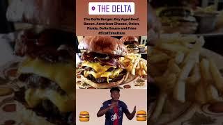 The Delta Burger from The Delta in Chicago