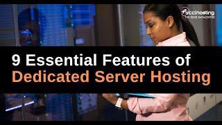 9 Essential Features of Dedicated Server Hosting. #dedicatedserver #video #server #factsinhindi