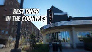 Named Best Diner in America: Tops Diner in East Newark, NJ - Our first time eating here.