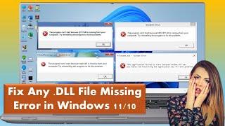 How to Fix Any  DLL File Missing Error in Windows 11/10