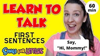 First Sentences for Toddlers | Learn to Talk | Toddler Speech Delay | Speech Practice Video English