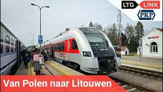 Van WARSCHAU naar VILNIUS met de TREIN | Polen - Litouwen   #BartVlog