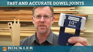 Easy and Accurate Dowel Joints | Rockler Innovation