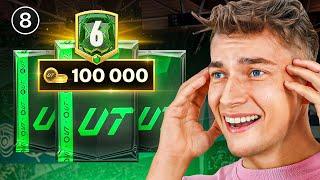 PACZKA ZA 100.000 I AWANS! - FC 25 ULTIMATE TEAM[#8]