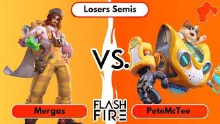 Flash Fire 1 - Top 8 Losers Semis - Mergas vs PeteMcTee - Flash Party