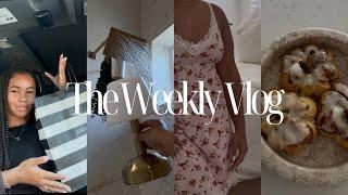 weekly vlog ! viral tiktok lasagna soup + cook & chat w/ me + amazon haul + fall baking + winter arc