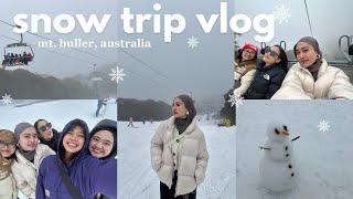 VLOG: snow trip to mt buller australia ️