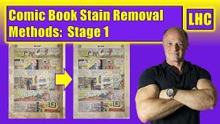 Comic Book Stain Removal Explained!