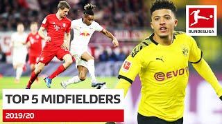 Top 5 Best Midfielders 2019/20 – Müller, Sancho and More