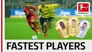 EA SPORTS FIFA 18 - Top 10 Fastest Players: Coman, Aubameyang & More!